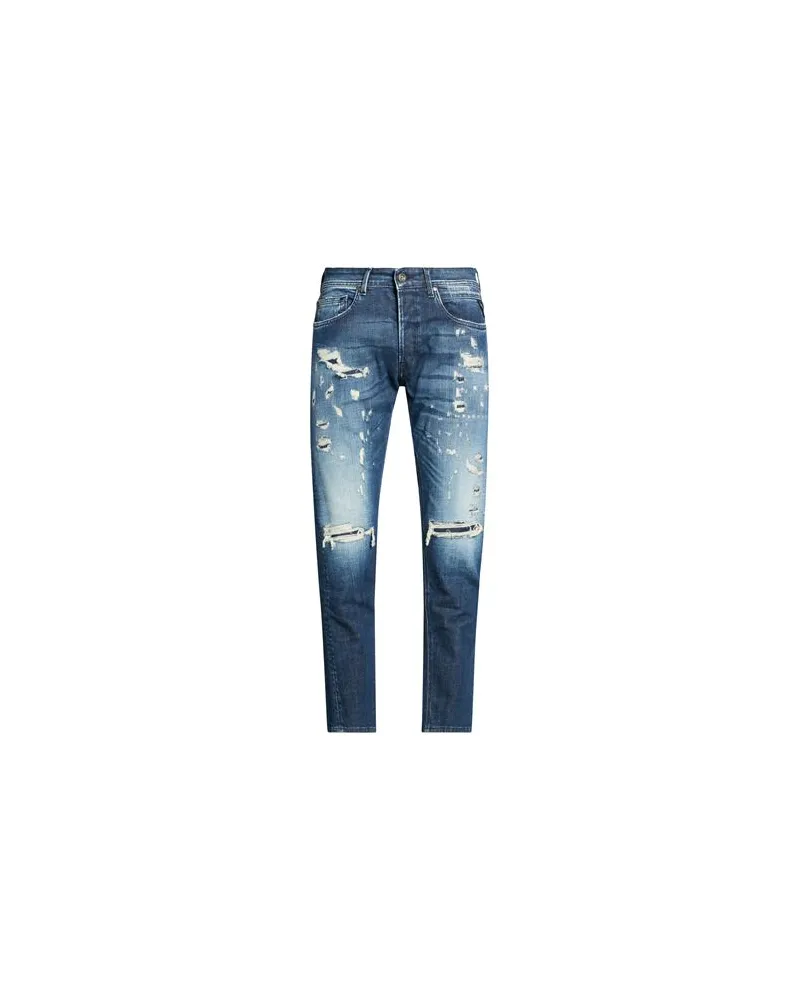 Replay HOSEN & RÖCKE - Jeanshosenauf YOOX.COM Blau
