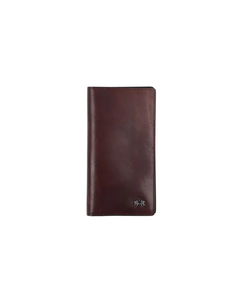 La Martina Kleinlederwaren - Brieftaschenauf YOOX.COM Dunkelbraun