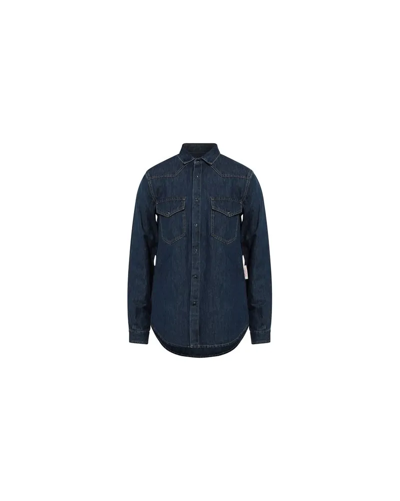 Valentino Garavani TOPS - Jeanshemdenauf YOOX.COM Blau