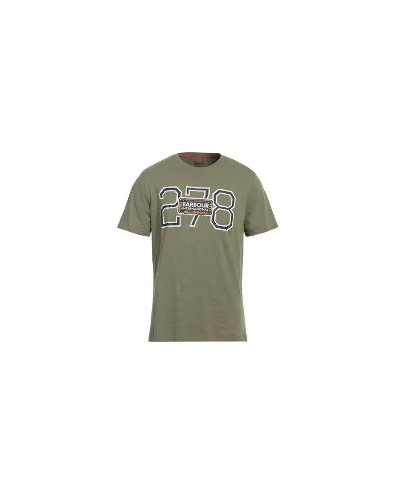 Barbour INTERNATIONAL - TOPS - T-shirtsauf YOOX.COM Militärgrün