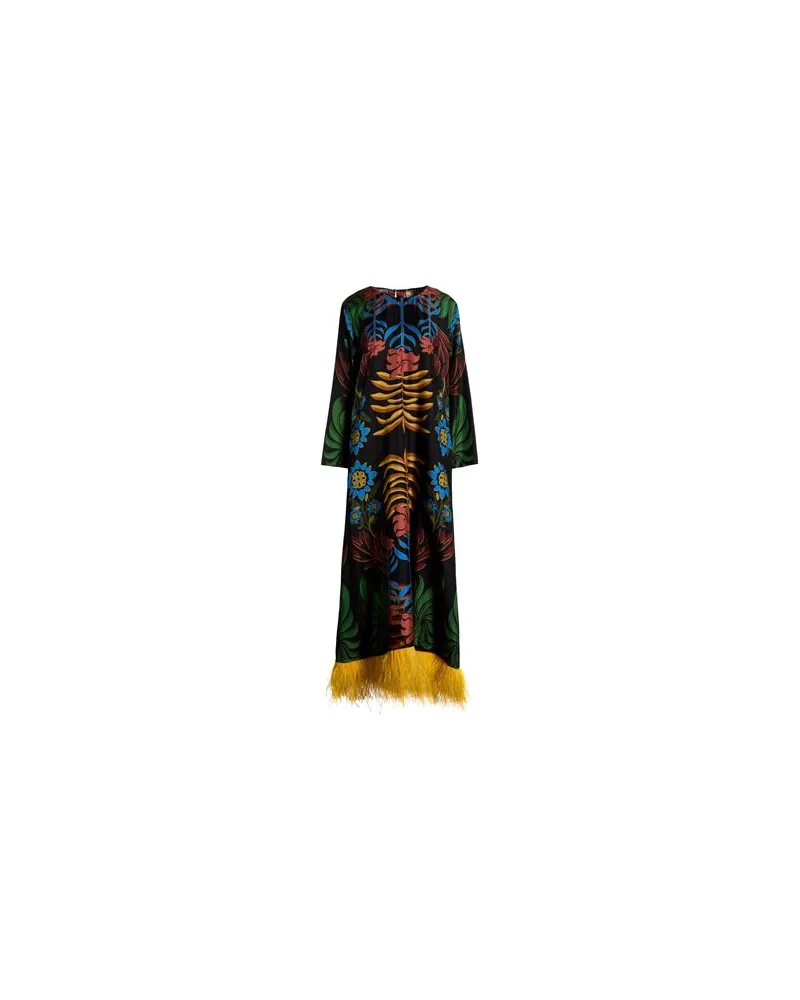 PAULA KLEIDER - Maxi-Kleiderauf YOOX.COM Schwarz