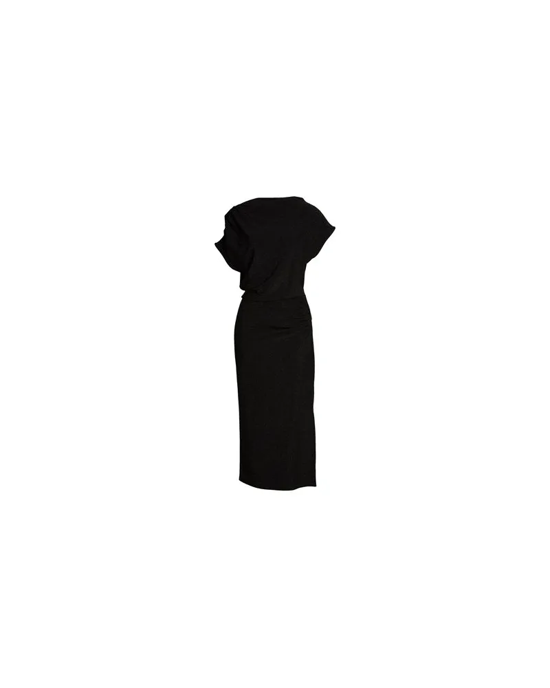 Icona By Kaos KLEIDER - Maxi-Kleiderauf YOOX.COM Schwarz