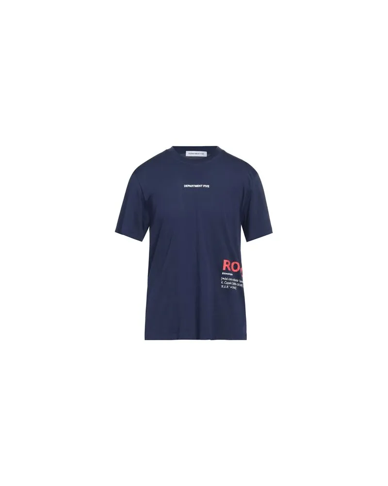 Department 5 TOPS - T-shirtsauf YOOX.COM Marineblau