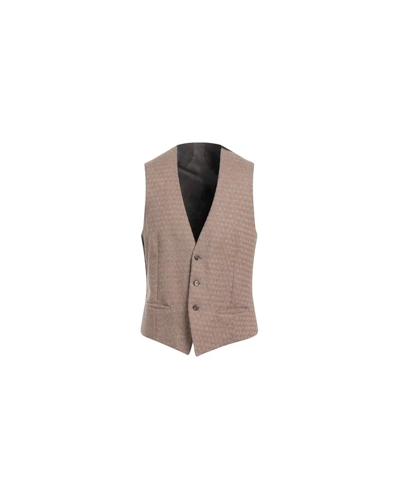 Luigi Bianchi Mantova ANZÜGE und CO-ORDS - Couture-Westenauf YOOX.COM Kamel