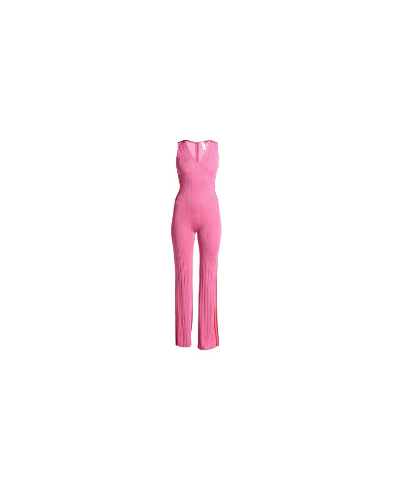 Elisabetta Franchi OVERALLS - Jumpsuitsauf YOOX.COM Fuchsia