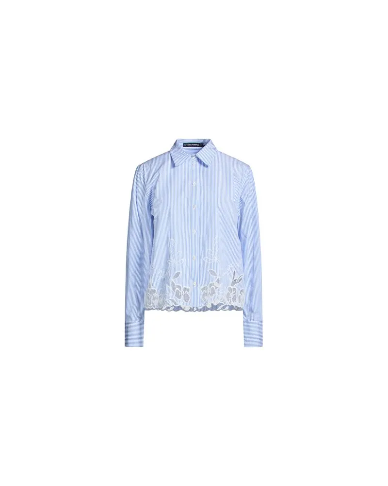 Karl Lagerfeld TOPS - Hemdenauf YOOX.COM Hellblau