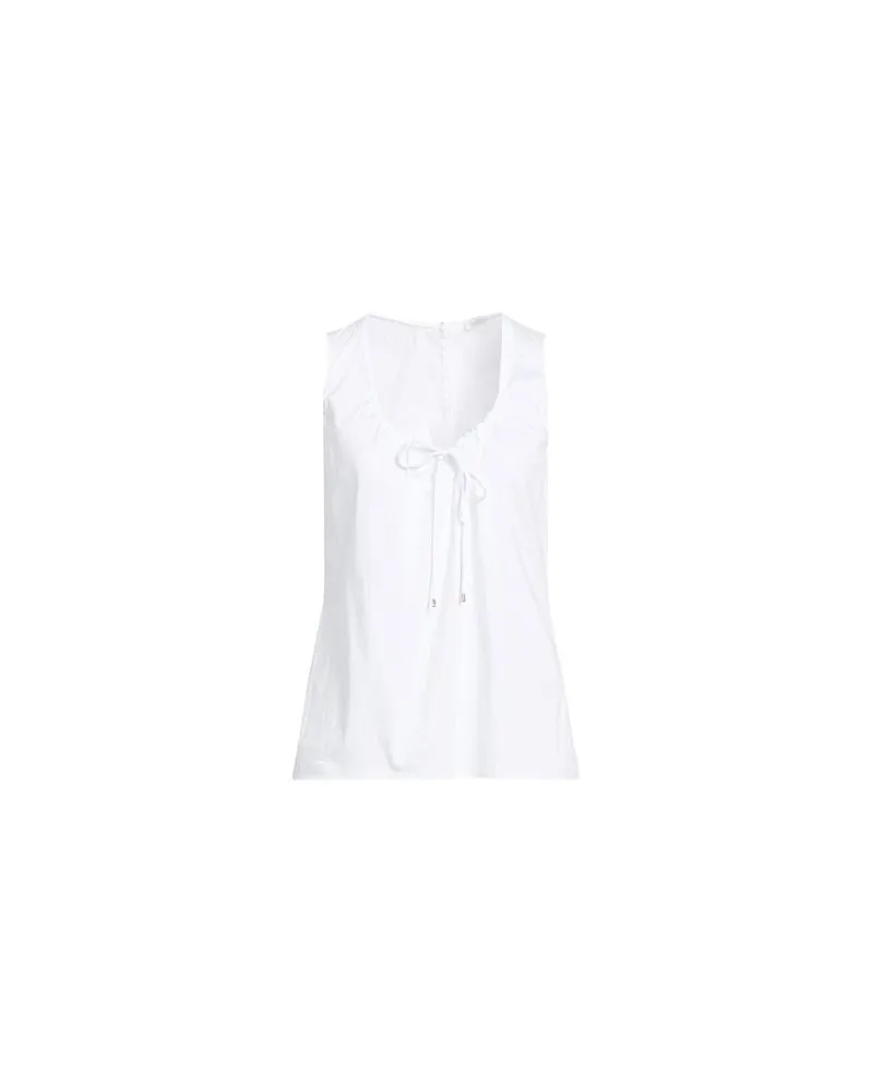 Patrizia Pepe TOPS - Topsauf YOOX.COM Weiß