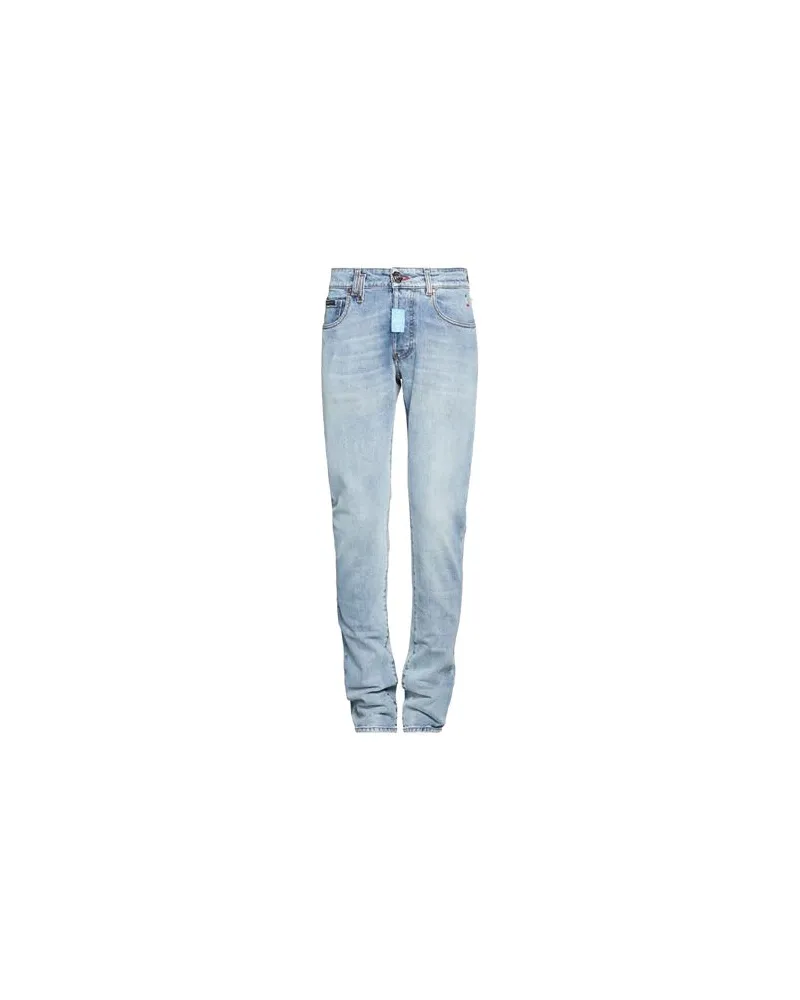 Philipp Plein HOSEN & RÖCKE - Jeanshosenauf YOOX.COM Blau