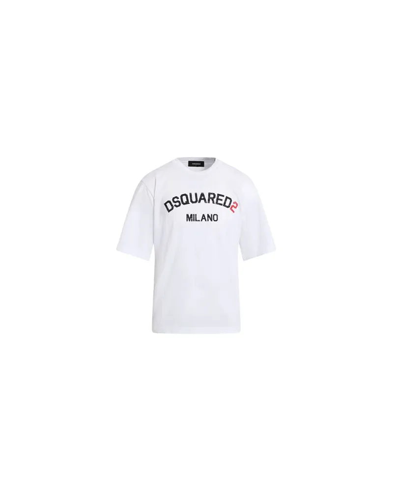 Dsquared2 TOPS - T-shirtsauf YOOX.COM Weiß