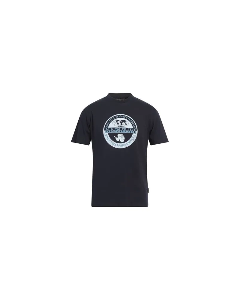 Napapijri TOPS - T-shirtsauf YOOX.COM Marineblau