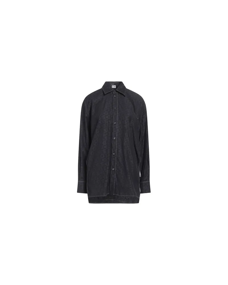 GCDS TOPS - Hemdenauf YOOX.COM Schwarz