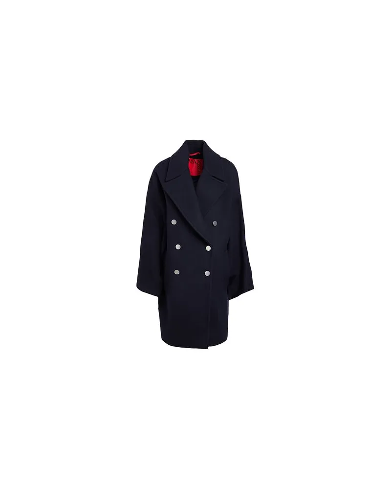MAX&Co. SAVERIA  - JACKEN & MÄNTEL - Mäntelauf YOOX.COM Nachtblau