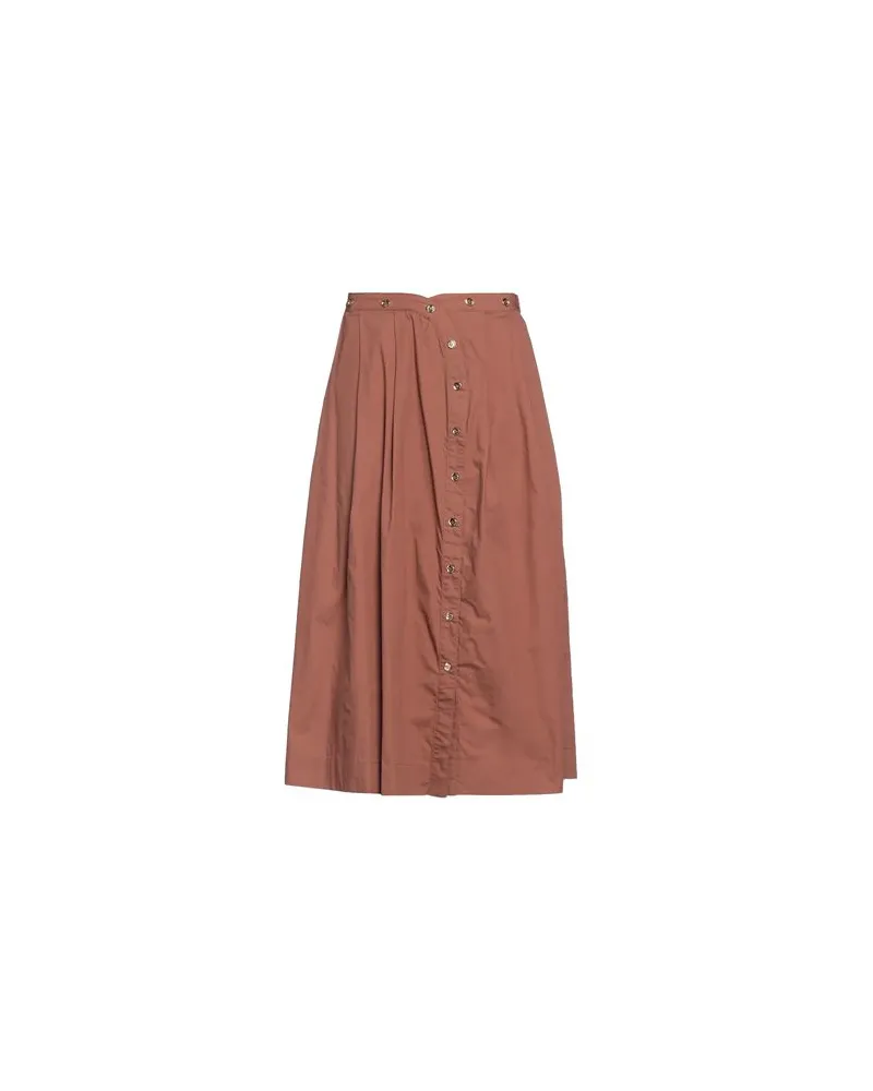 Pinko HOSEN & RÖCKE - Midi-Röckeauf YOOX.COM Braun