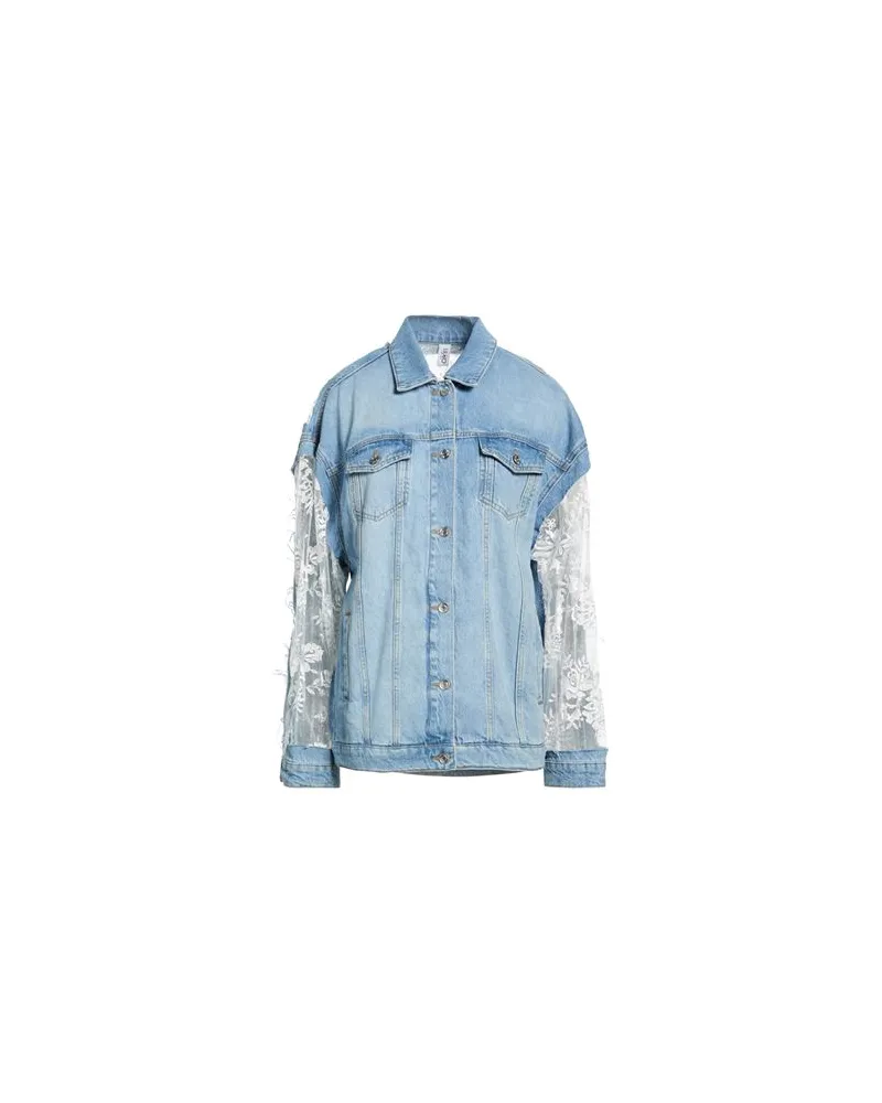 Liu Jo JACKEN & MÄNTEL - Jeansjacken/Mäntelauf YOOX.COM Blau