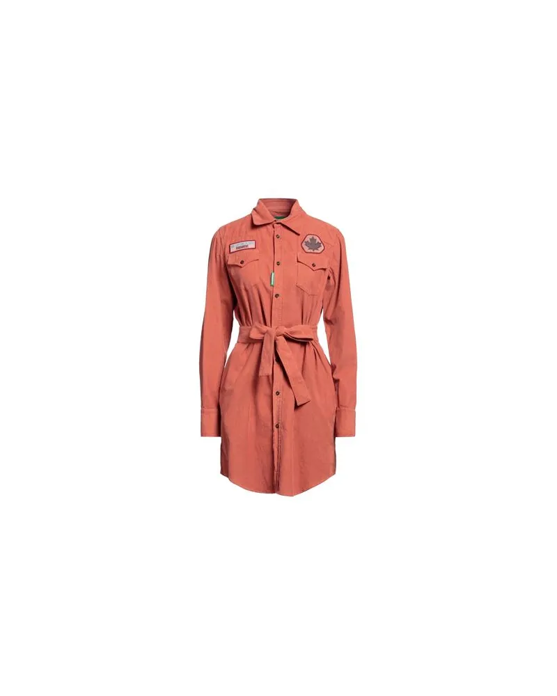 Dsquared2 KLEIDER - Mini-Kleiderauf YOOX.COM Ziegelrot