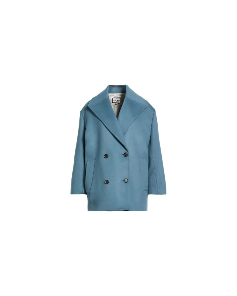 Paul & Joe JACKEN & MÄNTEL - Mäntelauf YOOX.COM Taubenblau