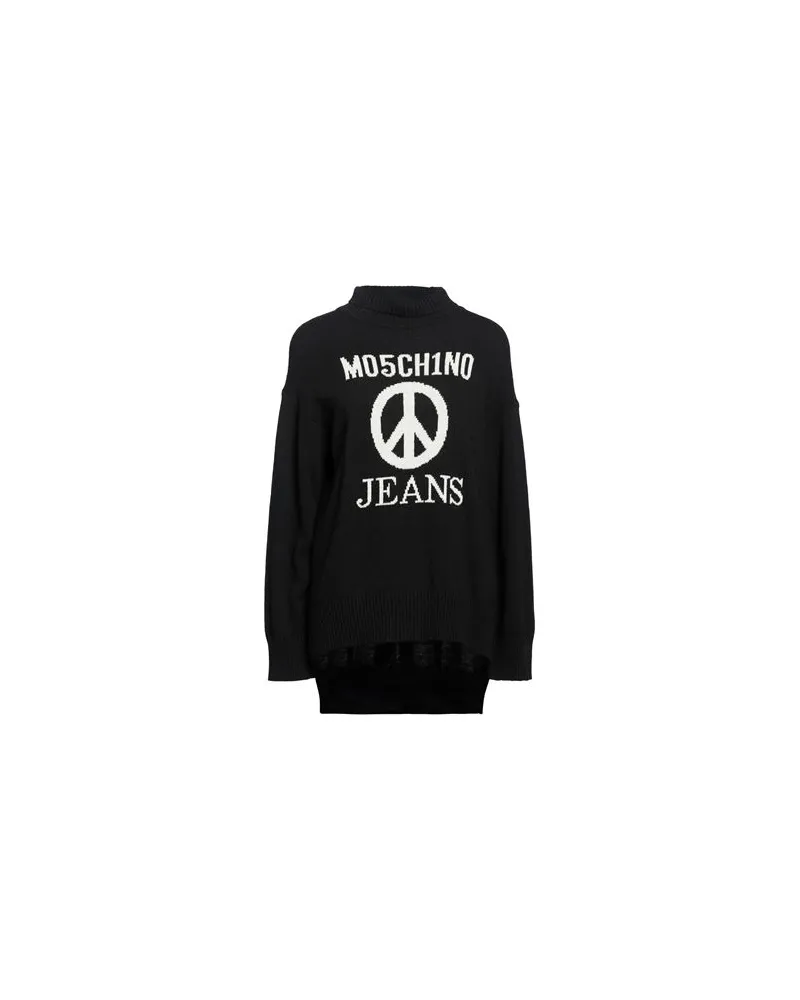 Moschino STRICKWAREN - Rollkragenpulloverauf YOOX.COM Schwarz