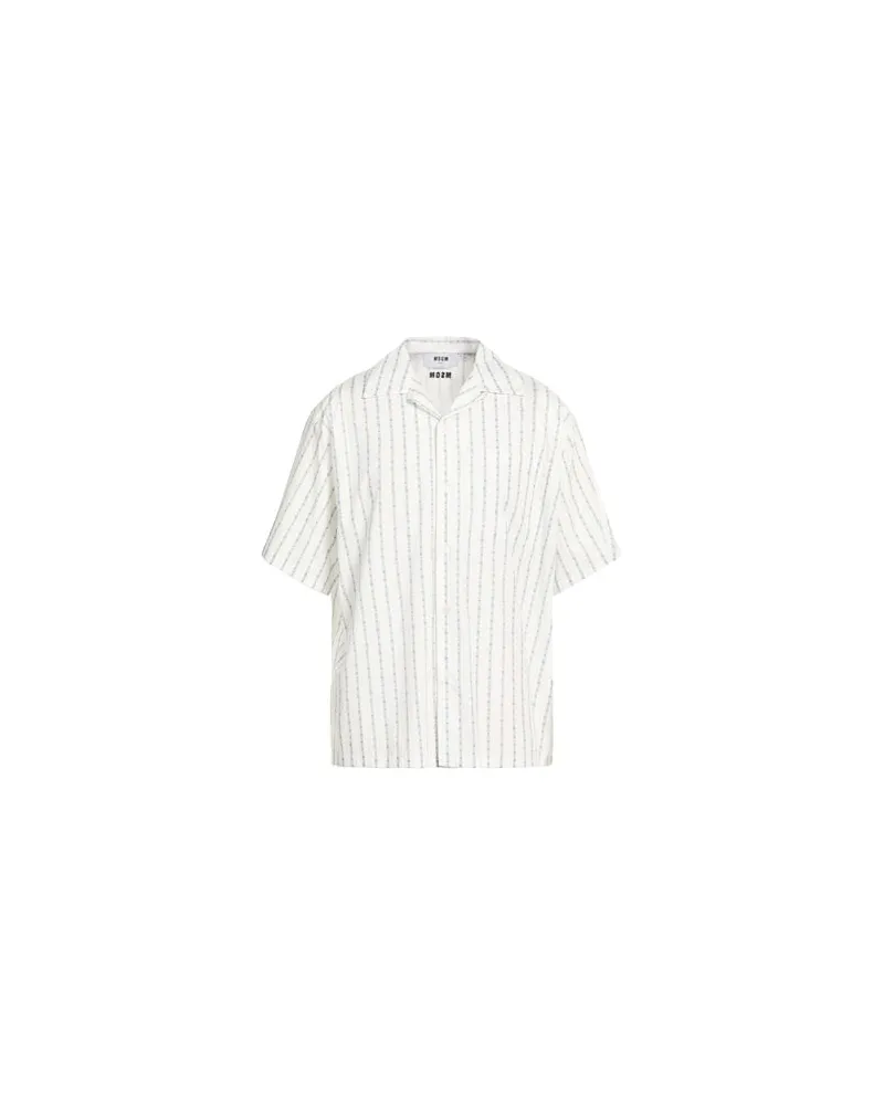 MSGM TOPS - Hemdenauf YOOX.COM Weiß