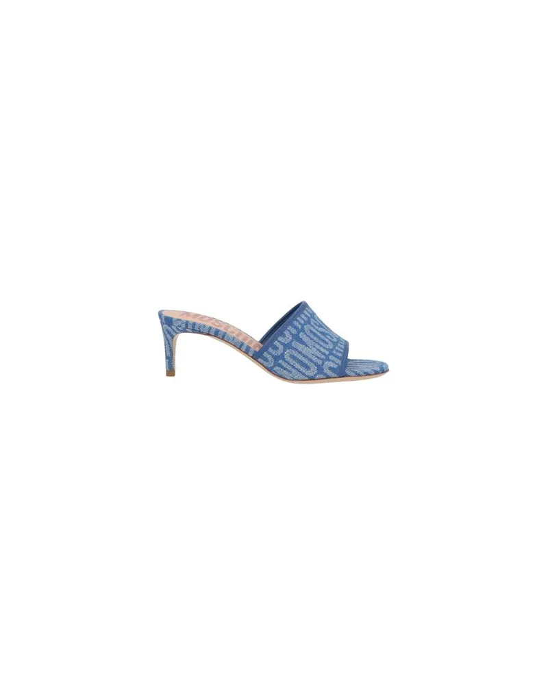 Moschino SCHUHE - Sandalenauf YOOX.COM Blau