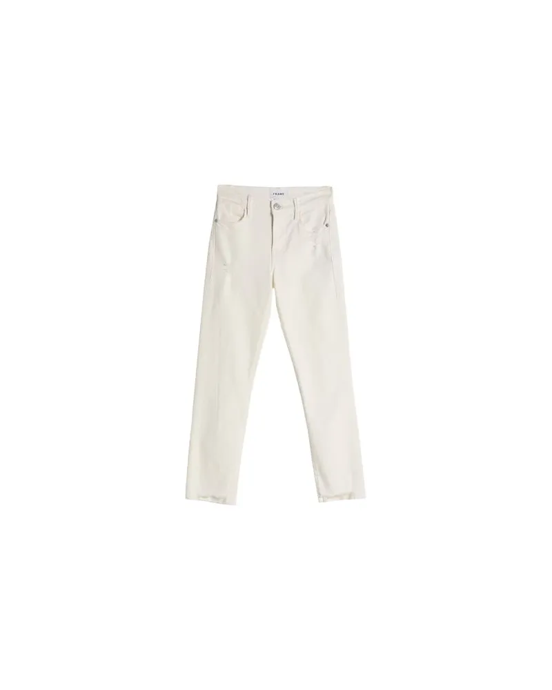 Frame Denim HOSEN & RÖCKE - Jeanshosenauf YOOX.COM Weiß