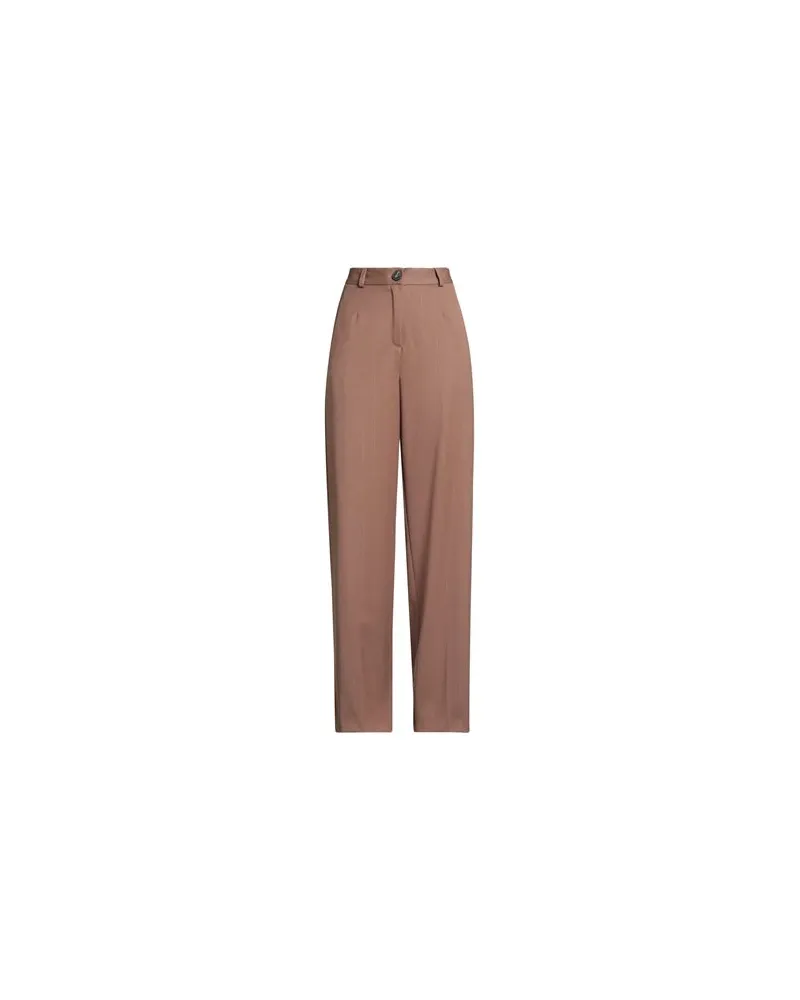 HAVEONE HOSEN & RÖCKE - Hosenauf YOOX.COM Hellbraun
