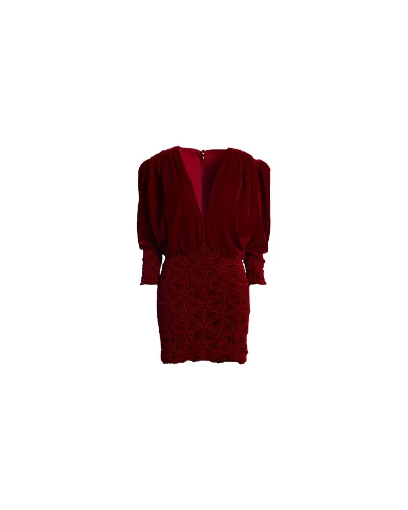 COSTARELLOS KLEIDER - Mini-Kleiderauf YOOX.COM Rot