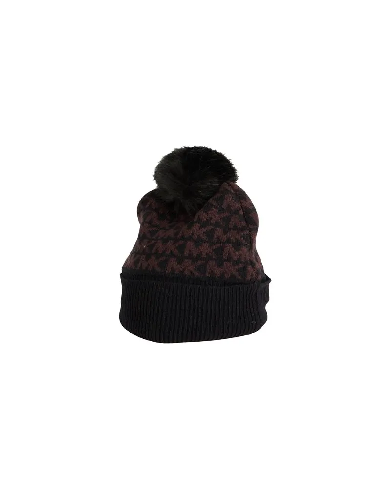 Michael Kors BOLD MK DOT LOGO POM HAT  - ACCESSOIRES - Mützen & Hüteauf YOOX.COM Schwarz