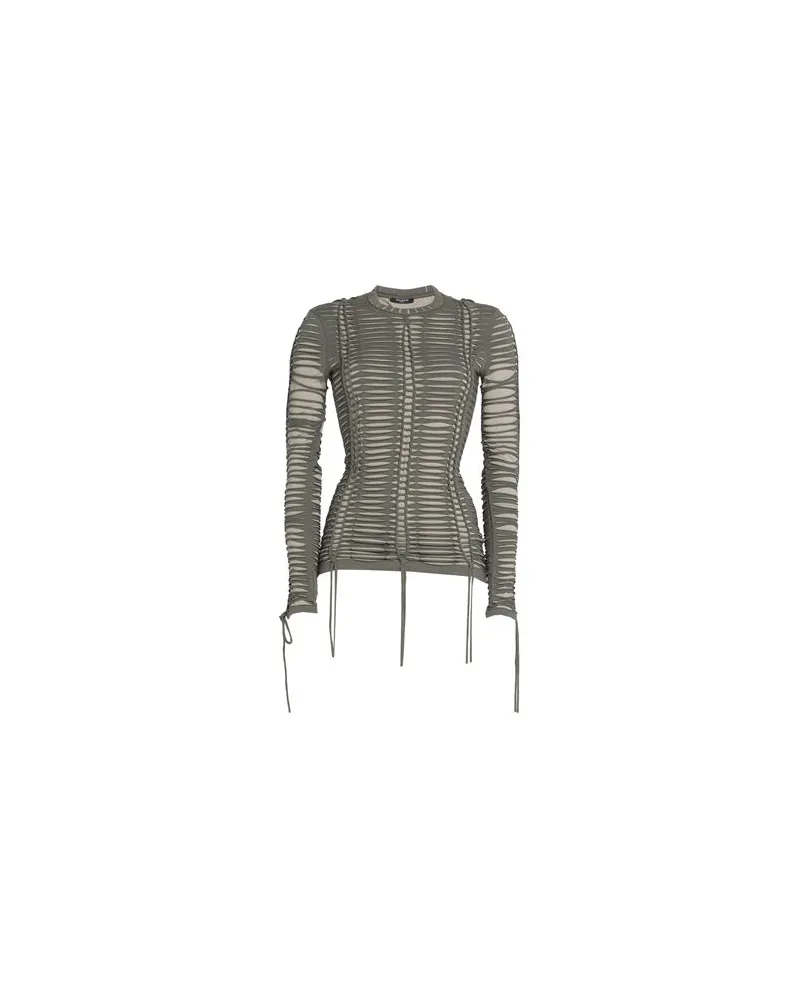 Balmain TOPS - Topsauf YOOX.COM Salbeigrün