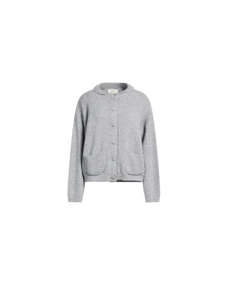 VICOLO STRICKWAREN - Strickjackenauf YOOX.COM Grau