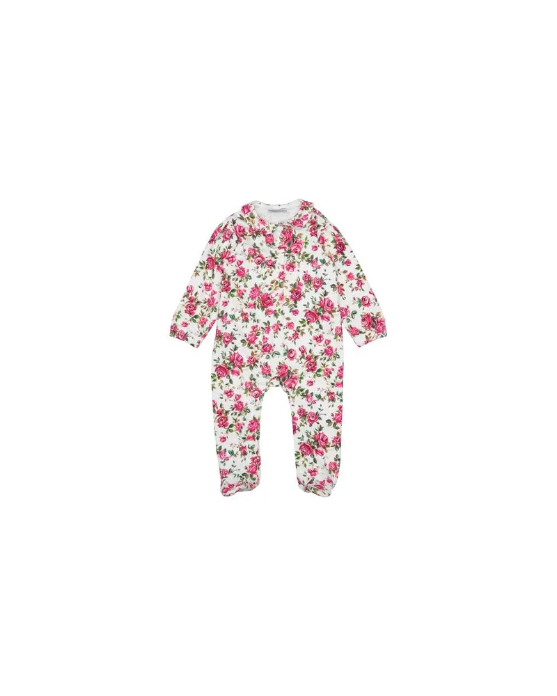 Dolce & Gabbana NEUGEBORENE - Babystrampler & -Latzhoseauf YOOX.COM Weiß