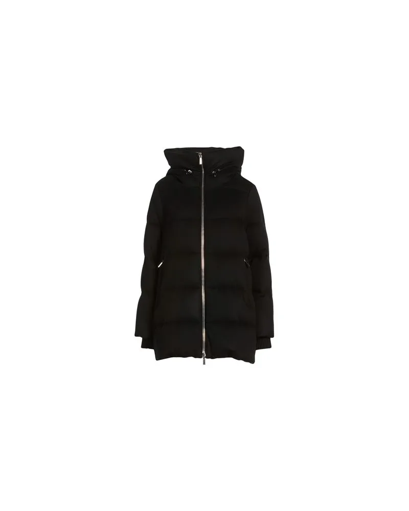 MOORER JACKEN & MÄNTEL - Pufferjacken & Daunenjackenauf YOOX.COM Schwarz