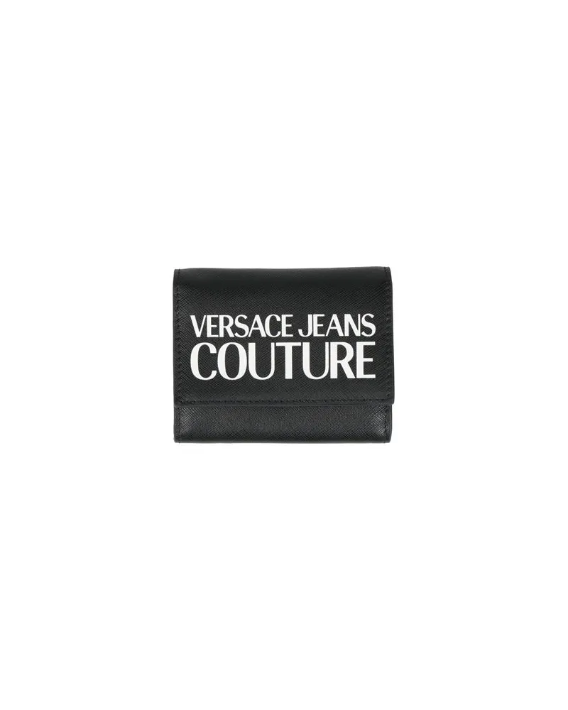 Versace Jeans Kleinlederwaren - Brieftaschenauf YOOX.COM Schwarz