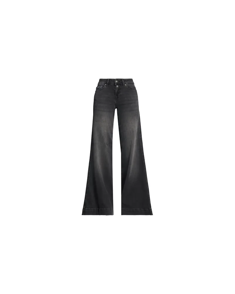 Versace Jeans HOSEN & RÖCKE - Jeanshosenauf YOOX.COM Schwarz