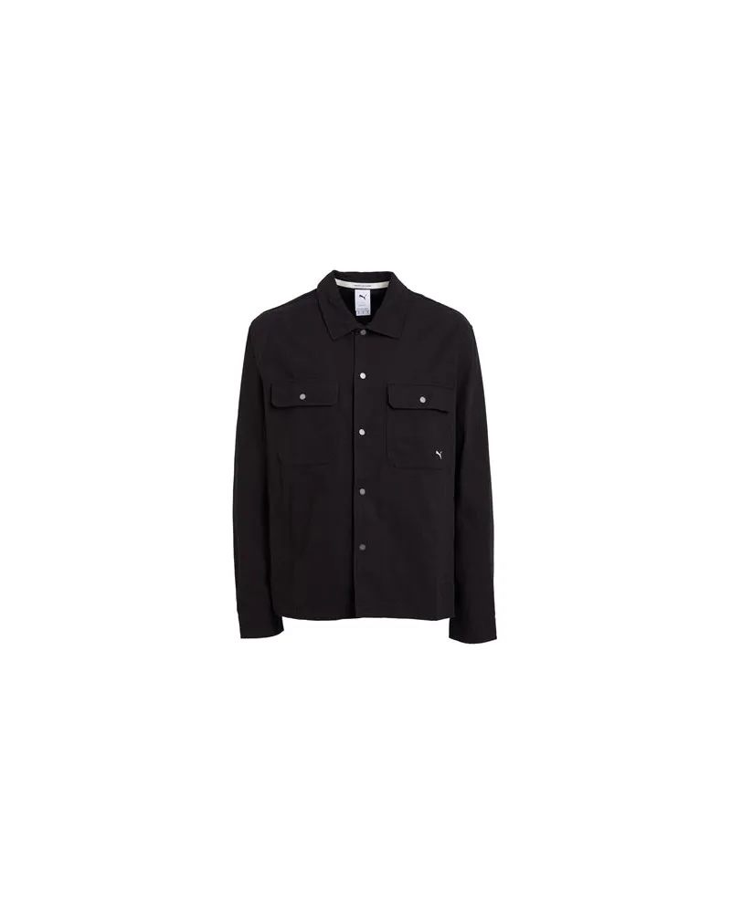 Puma MMQ Ripstop Overshirt - MMQ Ripstop Overshirt - TOPS - Hemdenauf YOOX.COM Schwarz