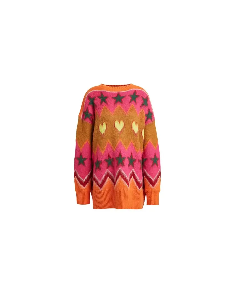 Dondup STRICKWAREN - Pulloverauf YOOX.COM Fuchsia