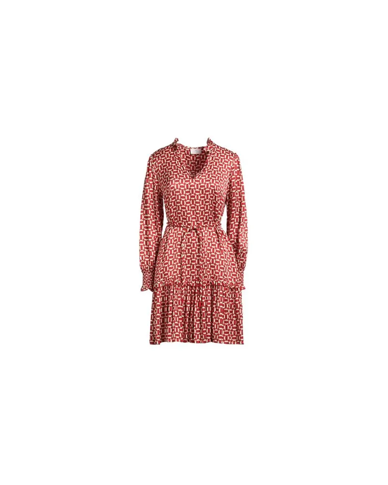 NENETTE KLEIDER - Mini-Kleiderauf YOOX.COM Rot