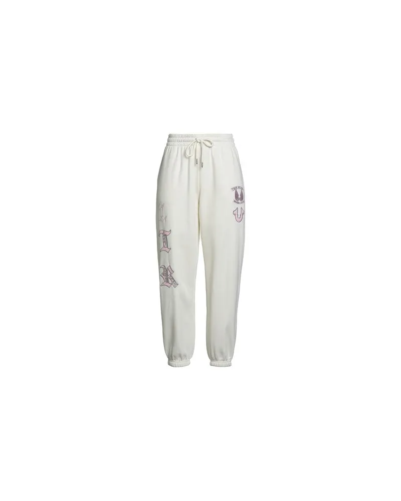 True Religion HOSEN & RÖCKE - Hosenauf YOOX.COM Cremeweiß