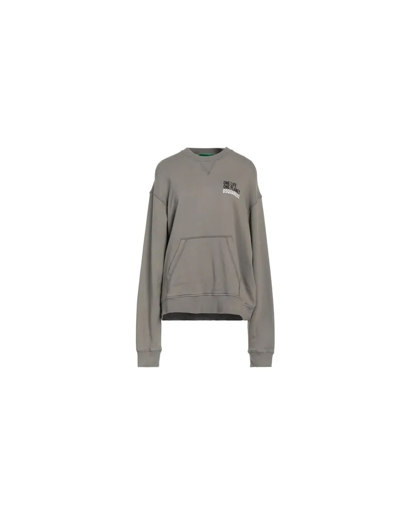 Dsquared2 TOPS - Sweatshirtsauf YOOX.COM Salbeigrün