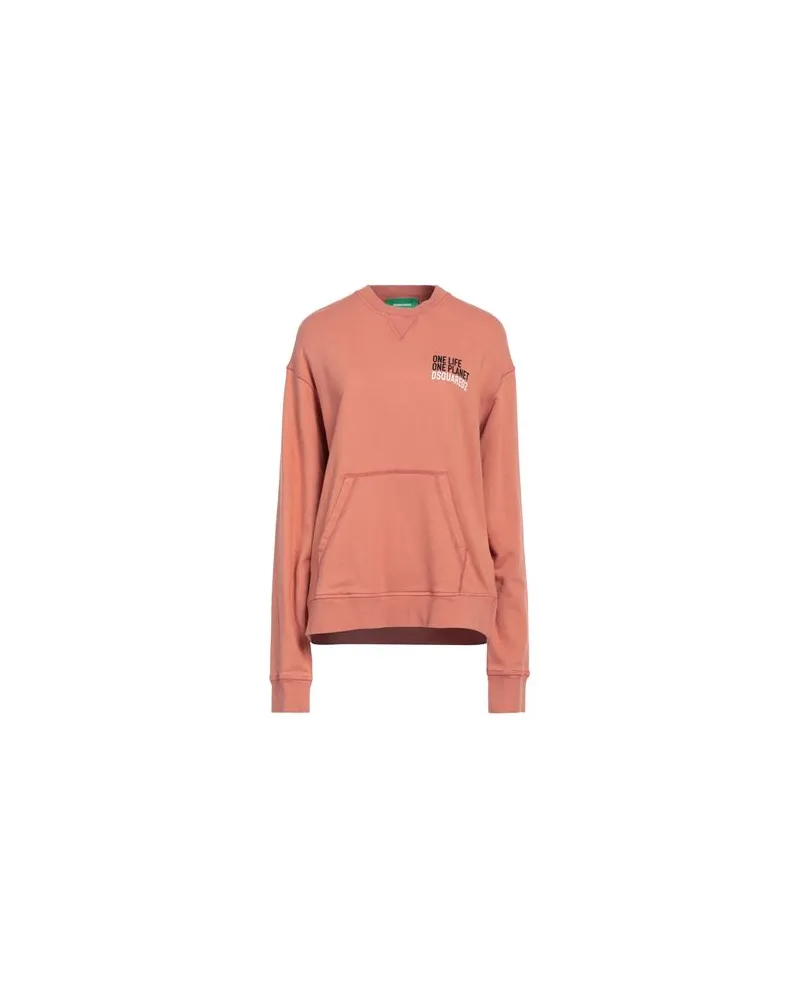 Dsquared2 TOPS - Sweatshirtsauf YOOX.COM Pfirsich