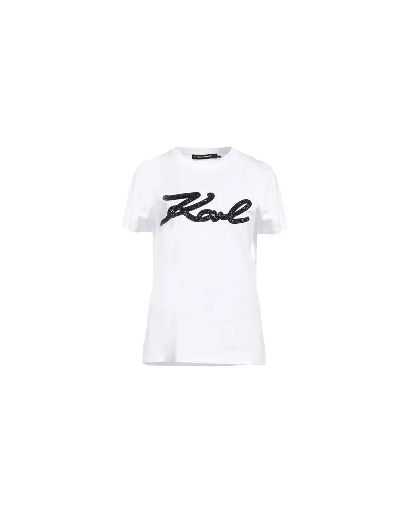 Karl Lagerfeld KARL CARES - TOPS - T-shirtsauf YOOX.COM Weiß