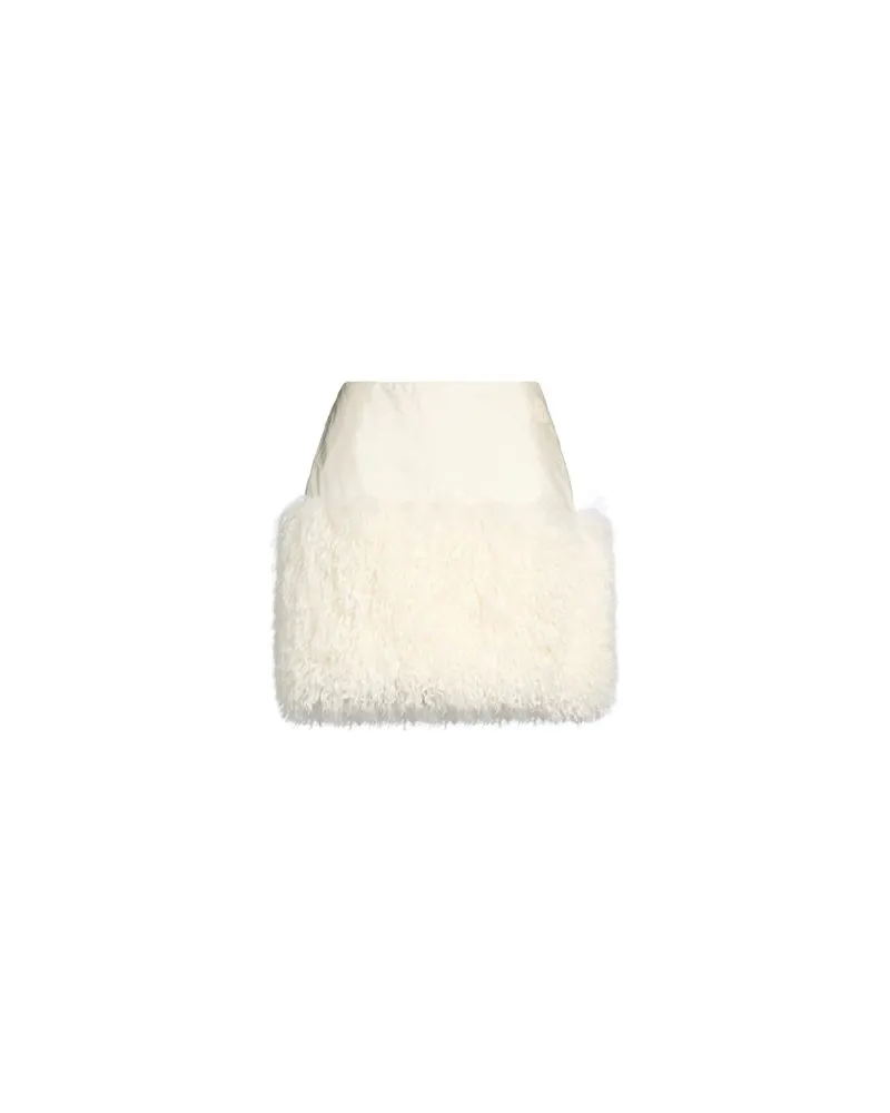 Moncler HOSEN & RÖCKE - Miniröckeauf YOOX.COM Weiß