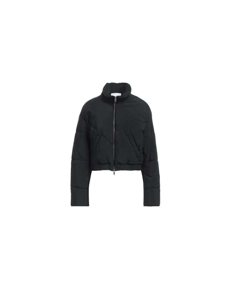 Erika Cavallini JACKEN & MÄNTEL - Pufferjacken & Daunenjackenauf YOOX.COM Schwarz