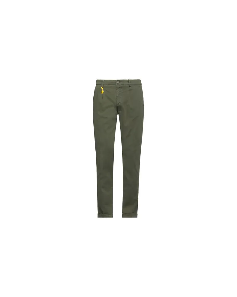 Manuel Ritz HOSEN & RÖCKE - Hosenauf YOOX.COM Militärgrün