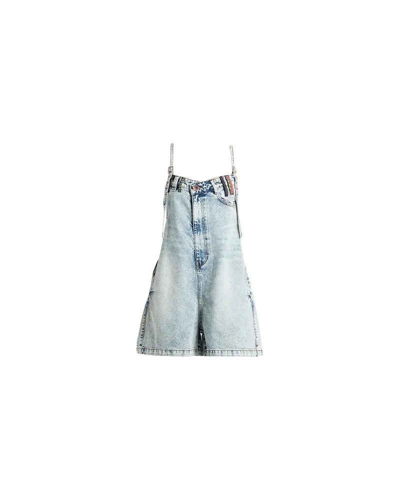 Miss Sixty OVERALLS - Playsuitsauf YOOX.COM Blau