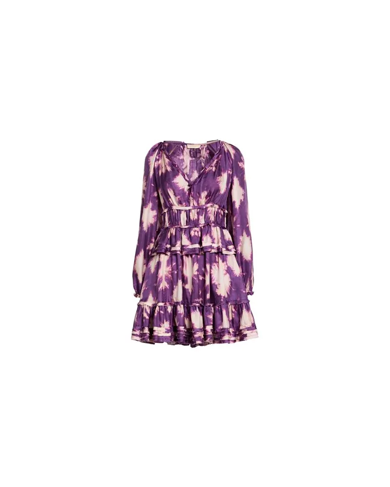 Ulla Johnson KLEIDER - Midi-Kleiderauf YOOX.COM Violett