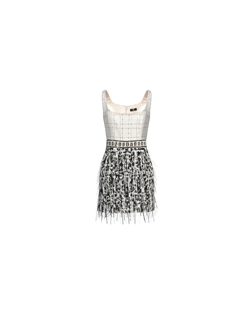 Elisabetta Franchi KLEIDER - Mini-Kleiderauf YOOX.COM Weiß