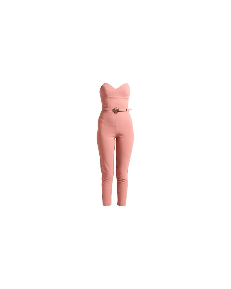 Elisabetta Franchi OVERALLS - Jumpsuitsauf YOOX.COM Hellrosa