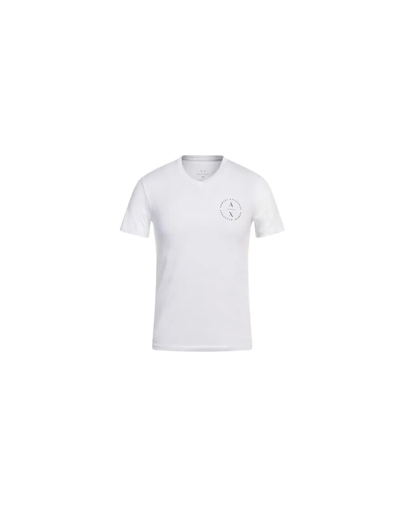 Armani Exchange TOPS - T-shirtsauf YOOX.COM Weiß