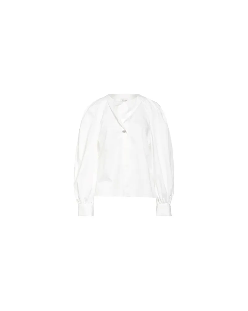 Sandro TOPS - Hemdenauf YOOX.COM Weiß
