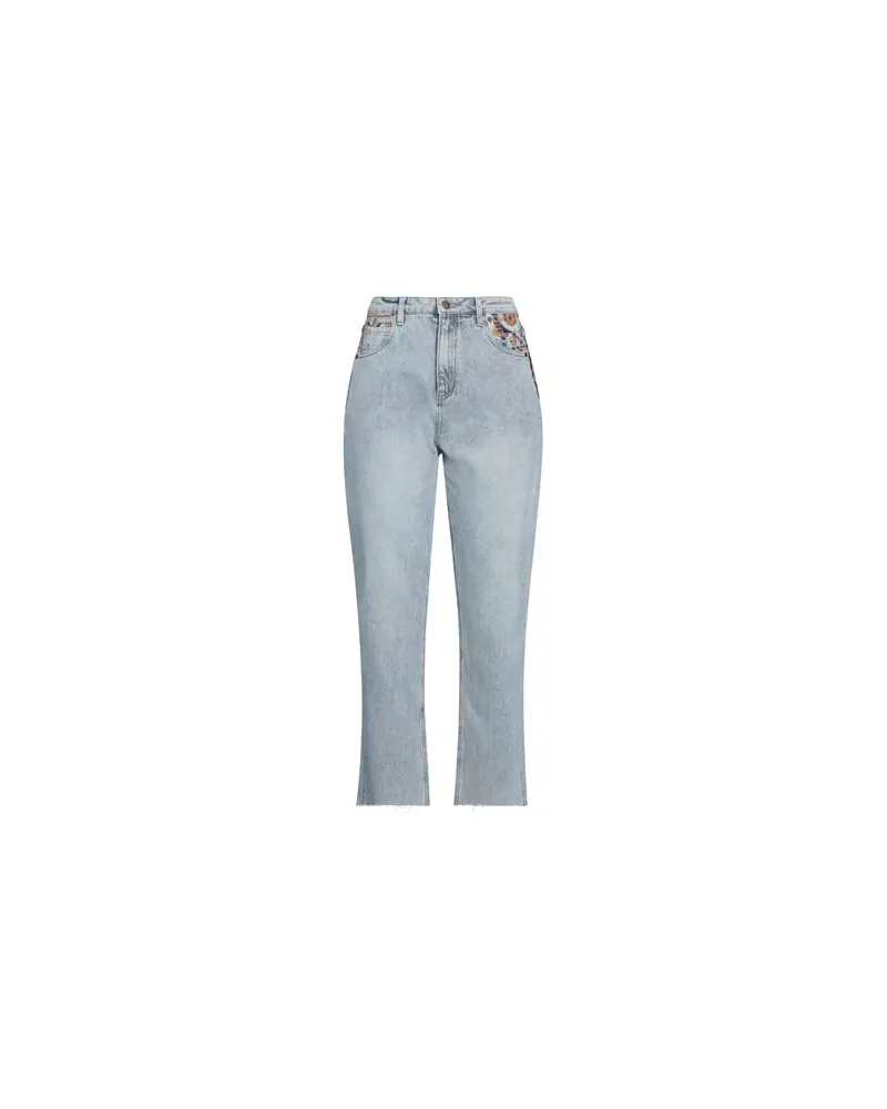 Desigual HOSEN & RÖCKE - Jeanshosenauf YOOX.COM Blau